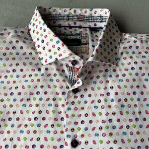 Blu by Polifroni ~ Button Up Shirt ~ Mens Size XL